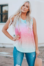Load image into Gallery viewer, Multicolor Ombre Tank Top