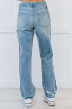 Load image into Gallery viewer, Kancan High Rise Button Closure Distressed Boyfriend Jeans