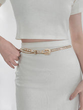 Load image into Gallery viewer, Rhinestone Metal Belt