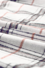 Load image into Gallery viewer, Plaid High-Low Shacket with Slit