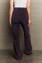 Load image into Gallery viewer, POL Leap Of Faith Corduroy Straight Fit Pants in Midnight Navy