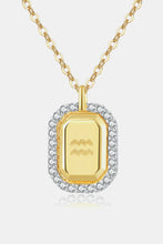 Load image into Gallery viewer, Zircon Decor Constellation Pendant Necklace