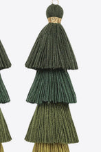 Load image into Gallery viewer, Layered Tassel Earrings