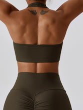 Load image into Gallery viewer, Halter Neck Sleeveless Cropped Tank Top