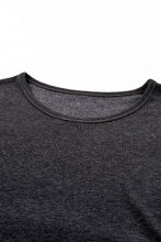 Load image into Gallery viewer, Leopard Flounce Sleeve Round Neck Top