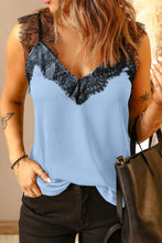 Load image into Gallery viewer, Lace Cami V-Neck DIBS 619 COLOR