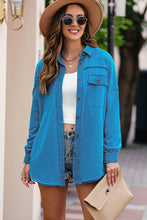 Load image into Gallery viewer, Button Front Shacket with Pockets