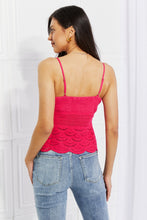 Load image into Gallery viewer, White Birch Full Size Sweet Paradise Sleeveless Lace Top