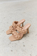 Load image into Gallery viewer, Forever Link Double Braided Strap Mule Heels