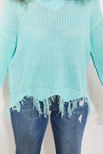 Load image into Gallery viewer, Sew In Love Uptown Girl Full Size Distressed Sweater
