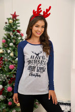 Load image into Gallery viewer, Christmas Contrast Long Sleeve T-Shirt