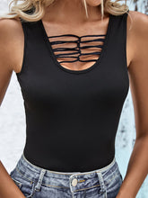 Load image into Gallery viewer, Strappy Round Neck Tank