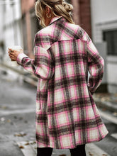 Load image into Gallery viewer, Plaid Long Shacket •4 color options DIBS SHACKET