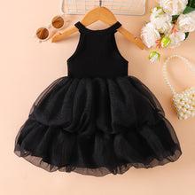 Load image into Gallery viewer, Ribbed Sleeveless Tulle Dress