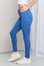 Load image into Gallery viewer, DIBS 1013 YMI Jeanswear Kate Hyper-Stretch Mid-Rise Skinny Jeans in Electric Blue