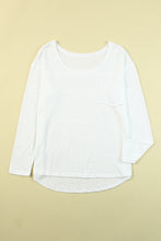 Load image into Gallery viewer, Round Neck Long Sleeve Top