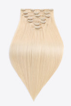 Load image into Gallery viewer, 20" 120g Clip-in Hair Extensions Indian Human Hair in Blonde