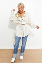 Load image into Gallery viewer, Cotton Bleu Coming to You Full Size Faux Suede Shacket