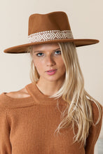 Load image into Gallery viewer, Justin Taylor Geometric Fedora