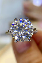 Load image into Gallery viewer, Forever Love Side Stone 5 Carat Moissanite Ring