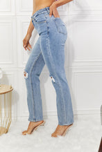 Load image into Gallery viewer, 2591 Abby High Rise Slim Straight Jeans