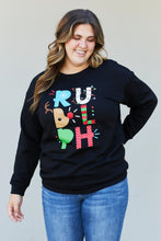 Load image into Gallery viewer, TEES2URDOOR Full Size Christmas Graphic Round Neck Sweatshirt