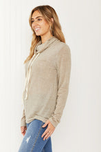 Load image into Gallery viewer, Mittoshop Cocoa for my Soul Cowl Neck Top