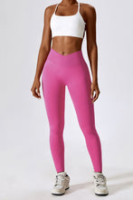 Load image into Gallery viewer, Slim Fit Wide Waistband Sports Leggings