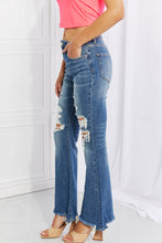 Load image into Gallery viewer, RISEN The Hazel Distressed Flare Jean