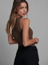 Load image into Gallery viewer, Ribbed Crewneck Bodysuit