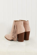 Load image into Gallery viewer, Qupid It's Always Been You Tassel Detail Booties