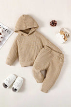 Load image into Gallery viewer, Baby Textured Hoodie and Joggers Set