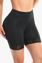 Load image into Gallery viewer, Full Size Lace Trim Lifting Pull-On Shaping Shorts