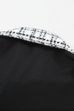 Load image into Gallery viewer, Plaid Trim Button Down Collared Shirt