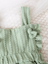 Load image into Gallery viewer, Baby Girl Textured Ruffled Bodysuit