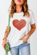 Load image into Gallery viewer, Dreaming About You Heart Graphic T-Shirt