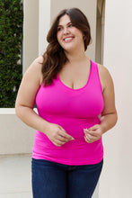 Load image into Gallery viewer, Zenana Hot Pink Tunic Tank DIBS 1001
