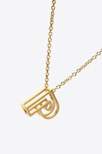 Load image into Gallery viewer, K to T Letter Pendant Necklace DIBS K-T