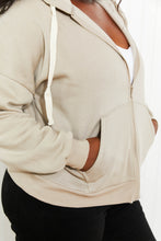 Load image into Gallery viewer, Zenana Weekend in September Full Size Zip-Up Hoodie