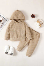 Load image into Gallery viewer, Baby Textured Hoodie and Joggers Set