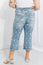 Load image into Gallery viewer, Judy Blue Full Size Parker Star Print Crop Straight Jeans