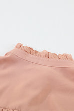 Load image into Gallery viewer, Frilled Trim Button Down Shirt