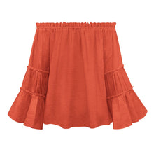 Load image into Gallery viewer, Frill Off The Shoulder Blouse