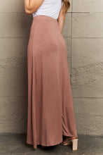 Load image into Gallery viewer, Culture Code For The Day Full Size Flare Maxi Skirt in Chocolate