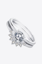 Load image into Gallery viewer, 925 Sterling Silver Moissanite Ring