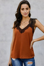 Load image into Gallery viewer, Lace Cami V-Neck DIBS 619 COLOR