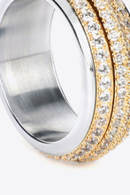 Load image into Gallery viewer, Cubic Zirconia Polished Ring