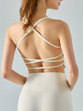 Load image into Gallery viewer, Scoop Neck Sleeveless Sports Tank Top