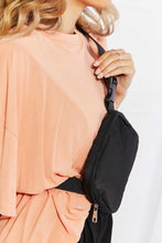 Load image into Gallery viewer, Buckle Zip Closure Fanny Pack