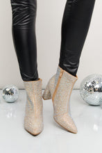 Load image into Gallery viewer, Forever Link Rhinestone Pointed Toe Booties